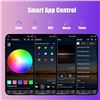 Image 6 : 200FT Outdoor LED RGB Strip Lights - IP67 Weatherproof Design w/ Smart App Control - NEW