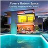 Image 7 : 200FT Outdoor LED RGB Strip Lights - IP67 Weatherproof Design w/ Smart App Control - NEW