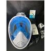 Image 6 : 1 G2Rise SN01 Full-Face Snorkel Mask/Underwater Diving Mask - Size S/M - Brand New