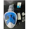 Image 7 : 1 G2Rise SN01 Full-Face Snorkel Mask/Underwater Diving Mask - Size S/M - Brand New