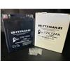 Image 5 : 1 Upstart Factory Activated Sealed Lead-Acid 12V 12Ah Battery; Motorcycle/ATV/Powersport Battery NEW