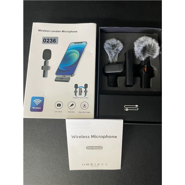 1 Wireless Lavalier Microphone Set - Brand New