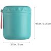 Image 5 : 1 Portable Insulated Stainless Steel Soup/Lunch Container - Leakproof Design - 430ml - New