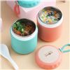 Image 5 : 1 Portable Insulated Stainless Steel Soup/Lunch Container - Leakproof Design - 430ml - New