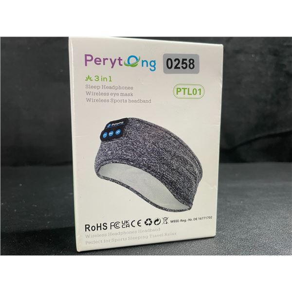 1 Wireless Sports Music Headband/Sleep Headband Headphones - New