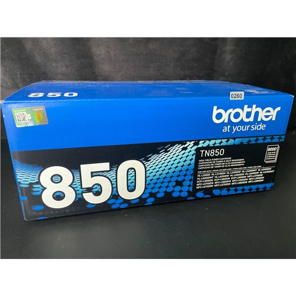 1 Brother Genuine TN850 Toner Printer Cartridge - Brand New Sealed!