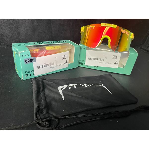 2 Pairs of Kids/Youth Pit Viper Polarized Sunglasses (For Ages 2-6yrs) - New
