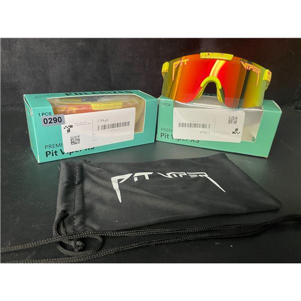 2 Pairs of Kids/Youth Pit Viper Polarized Sunglasses (For Ages 2-6yrs) - New