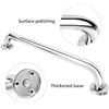 Image 3 : 2-Pack of Shower Grab Bars/Shower Safety Bar Handrail Assists Bars - 16inch; Stainless Steel - New