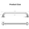Image 4 : 2-Pack of Shower Grab Bars/Shower Safety Bar Handrail Assists Bars - 16inch; Stainless Steel - New