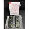Image 2 : 1 Set of Gold/Black Pikachu Pokemon Design Joycon Controllers for Nintendo Switch - New