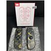 Image 2 : 1 Set of Gold/Black Pikachu Pokemon Design Joycon Controllers for Nintendo Switch - New