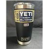 Image 1 : 1 YETI Rambler 20oz Tumbler Mug with Magslider Lid  - Black - Brand New!