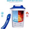 Image 5 : 1 Diller Vacuum Insulated Mug with Lid - 12oz - Blue - Brand New