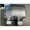 Image 2 : 1 Waterproof/Weatherproof Socket Box Outlet Box Cover - Brand New