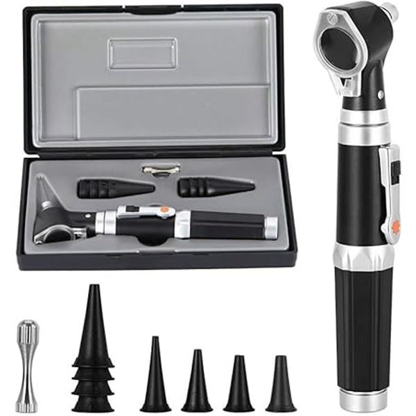1 Otoscope Diagnostic Tool Set with LED Direct Illumination Light (Ear Otoscope Tool) - Brand New