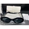 Image 4 : 3 Women's Round Butterfly Lens/Style Sunglasses w/ Storage Pouch - Black - Brand New