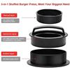 Image 5 : 2 Burger Press Kits; Hamburger Patty Makers for Making Stuffed/Pressed Burgers - Brand New