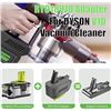 Image 6 : 1 Ryobi Battery Adapter/Converter for Dyson V10 Vacuums; Works w/ Ryobi 18V Battery - New