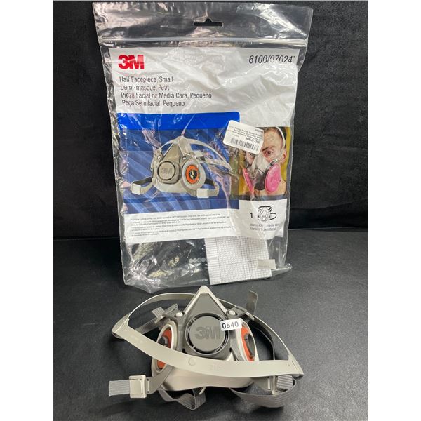 1 3M Half Facepiece Reusable Respirator Mask - Brand New