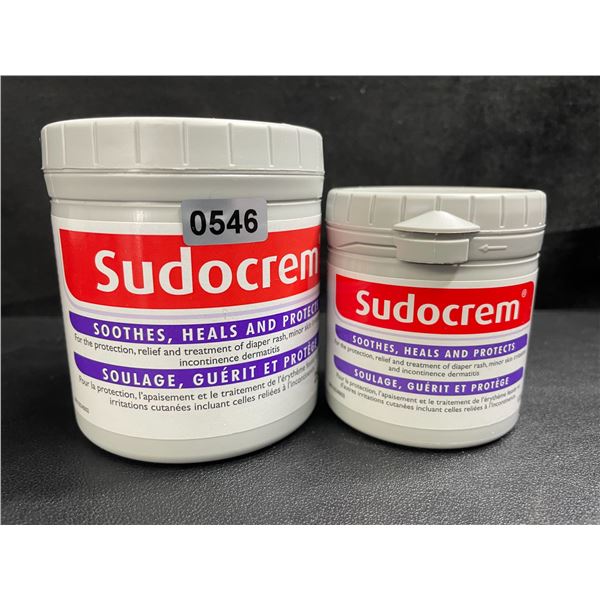 2 Jars of Sudocrem Baby Diaper Rash Creams - 250g 
