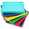 Image 1 : 1 Box of Storex Sorting and Crafts Trays (11 Colorful Trays Included**) 12" x 16" - New