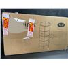 Image 4 : 4-Drawer Dresser for Bedroom - Rustic Brown/Black - 39.4" Tall - New in Box (Assembly Req'd)