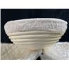 Image 4 : 3 Banneton/Bread Proofing Baskets w/ Linen Cover (9-Inch Size) - Brand New