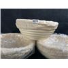 Image 5 : 5 Banneton/Bread Proofing Baskets w/ Linen Cover (6" and 7" Size) - Brand New