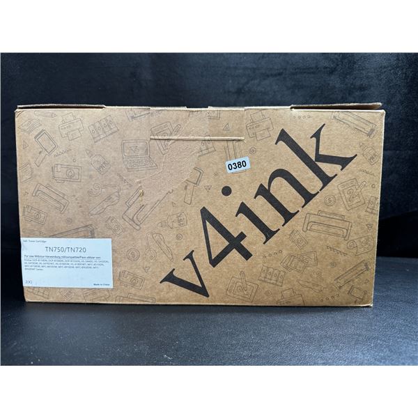 1 V4Ink TN750/TN720 Toner Cartridge 2 Pack - New