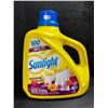 Image 1 : 1 4.0L Jug of Sunlight Morning Fresh Laundry Detergent - 100 Loads - New