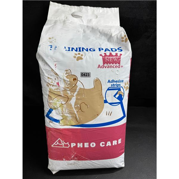1 Pack of Pheo Care Large Size 24x24inch Dog Pee Pads - 60 Count - New