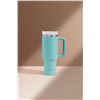 Image 5 : 1 SWAY'D 40oz Insulated Tumbler /Water Bottle with Handle & Straw - Seafoam Color - Brand New!
