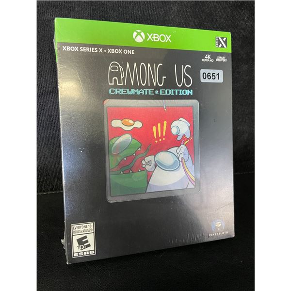 1 Among Us Crewmate Edition Video Game for Xbox Series X/Xbox One - New Sealed!