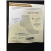 Image 3 : 6-Pack Box of 1/4' Length Diabetic Socks with Cushioned Sole and Seamless Toes - New