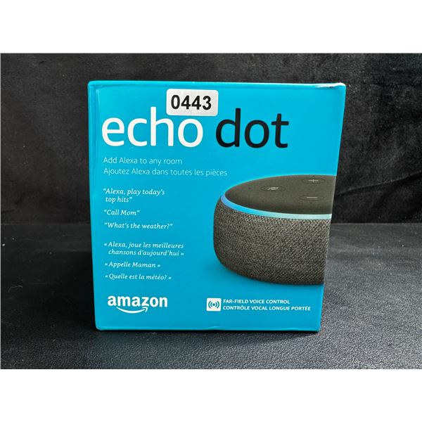 1 Amazon Echo Dot - Amazon Alexa Smart Assistant - New