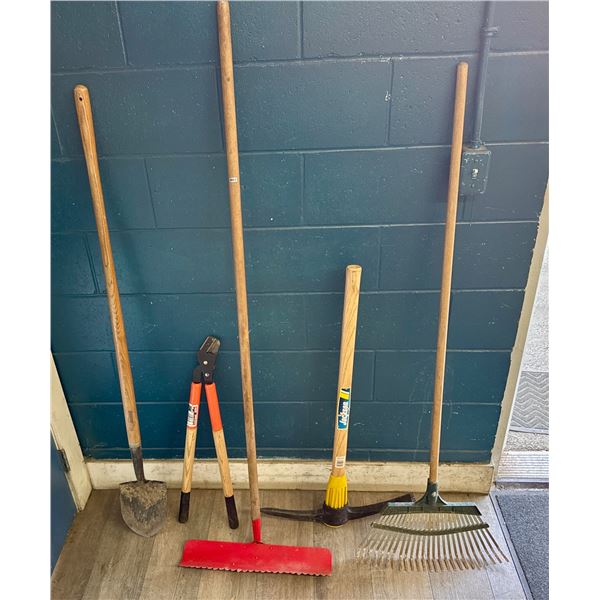 5 Assorted Lawn and Garden Tools - Used
