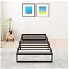 Image 1 : 1 Twin XL Noise Free Bed Frame with Easy Assembly - New