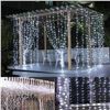 Image 1 : 1 Box of LED Fairy String Lights/Outdoor Decor Lights - 66FT, 200 LED w/ Controller - White - New