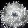 Image 2 : 1 Box of LED Fairy String Lights/Outdoor Decor Lights - 66FT, 200 LED w/ Controller - White - New