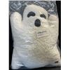 Image 3 : 1 Cute Ghost Pillow Plush - 12inch Size - Spooky Ghost Decor Pillow - New Sealed