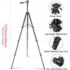 Image 2 : 1 UBeesize TR50 50" Adjustable Tripod Stand with Phone Mount 