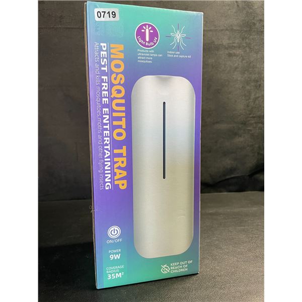 1 UV Electric Mosquito Zapper/Bug Zapper -9W - Plug-In Wall Outlet Design - New