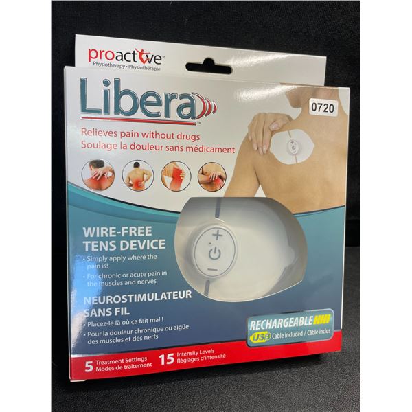 1 ProActive Libera Wire-Free TENS Device for Pain Relieve in Muscles/Nerves - NEW