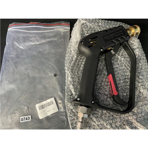 1 High-Pressure Pressure Washer Gun - Brand New