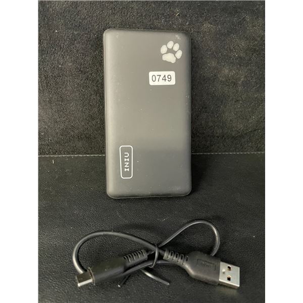1 INIU 10,000mAh Power Bank/Portable Charger - No Box/Open Box