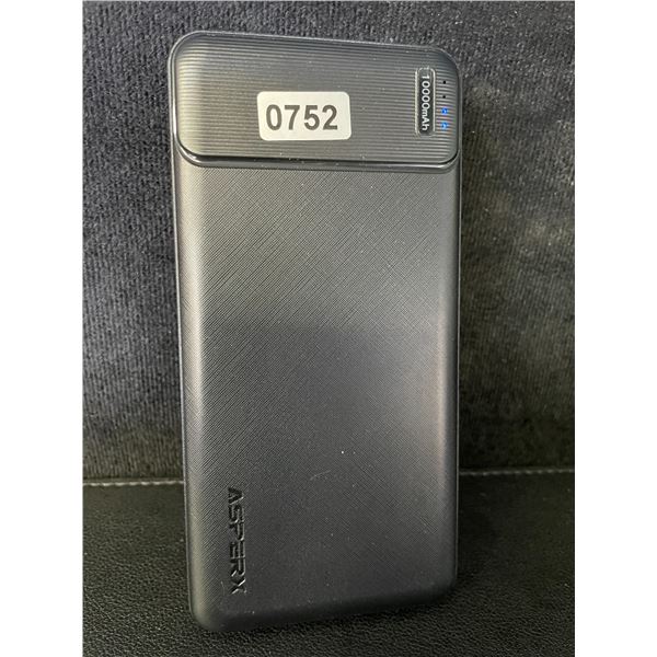 1 ASPERX 10,000mAh Power Bank/Portable Charger - No Box/Open Box