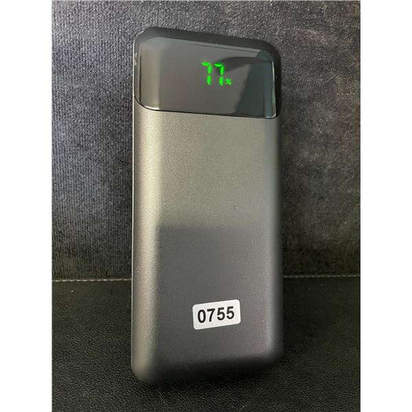 1 High-Capacity 40,800mAh T3 Power Bank/Portable Charger w/ Built-In Charge Cables (No Box/Open Box)