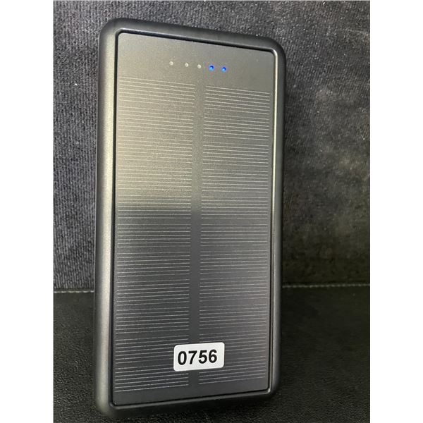 1 High-Capacity 42,800mAh Solar Power Bank/Charger w/ Flashlight Function (No Box/Open Box)