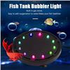 Image 3 : 1 LED Fish Tank Bubbler Light/Underwater Aquarium Tank Light - New